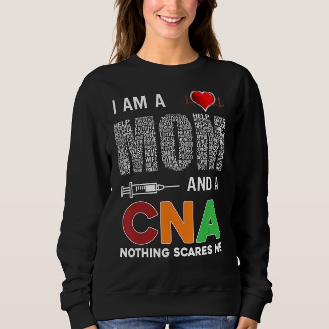 Camiseta Enfermeira Sou Mãe E Nada Me Assusta (Frente)