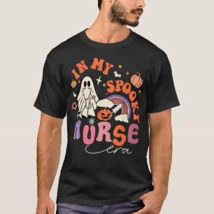 Camiseta Enfermeira Spooky Nicu Fantasma De Halloween Em Me