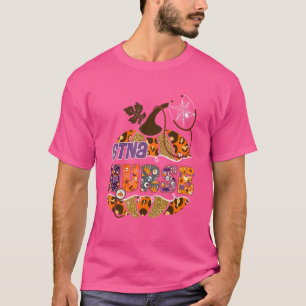 Camiseta Enfermeira Stethoscope Leopard Halloween Pumpkin C