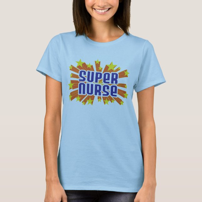 Camiseta Enfermeira super (Frente)