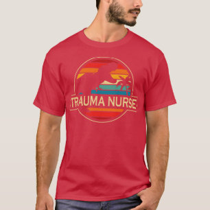 Camiseta Enfermeira Trauma Dinossauro