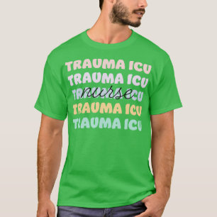 Camiseta enfermeira trauma icu