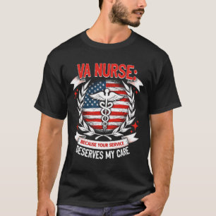 Camiseta Enfermeira Va Porque O Seu Serviço Merece O Meu Cu