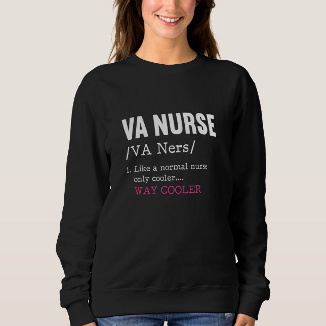 Camiseta Enfermeira VA Significado (Frente)