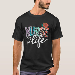 Camiseta Enfermeira Vida #enfermeiradevida Impressão Animal