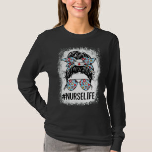 Camiseta Enfermeira Vida Sangrada Enfermeira Mensageira