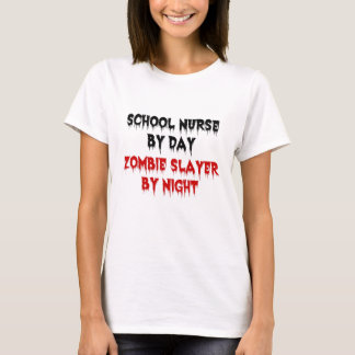 Camiseta Enfermeira Zombie Slayer
