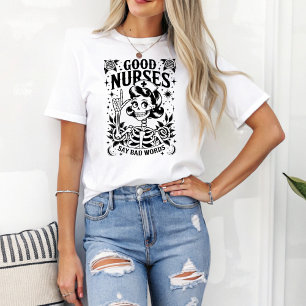 Camiseta Enfermeiras bonitas dizem palavras ruins Enfermeir