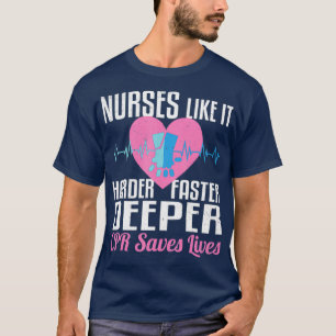 Camiseta Enfermeiras como ela são mais difíceis de fazer 