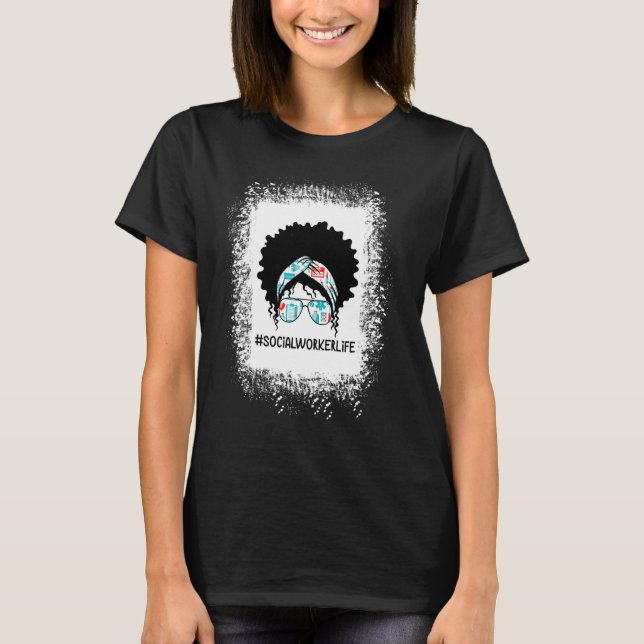 Camiseta Enfermeiras da Vida de Assistente Social Presentes (Frente)