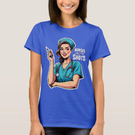 Camiseta Enfermeiras dão os melhores tiros