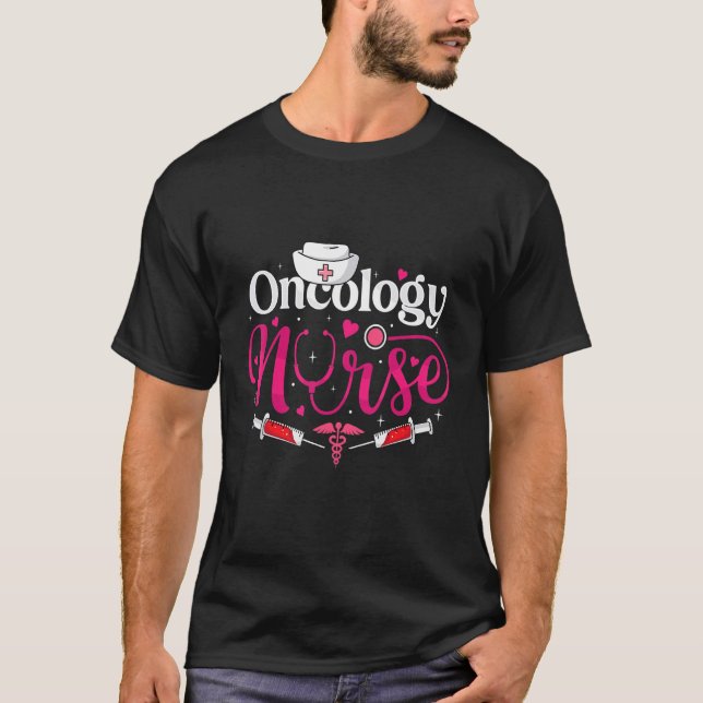 Camiseta Enfermeiras de oncologia Enfermeiras NPN Medicina (Frente)