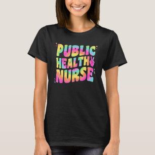 Camiseta Enfermeiras De Saúde Pública Para As Mulheres Enfe
