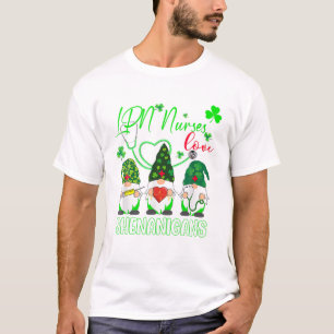 Camiseta Enfermeiras do LPN Apaixonam Shenanigans Ruas Gnom