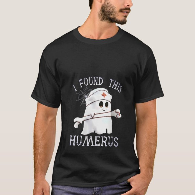 Camiseta Enfermeiras Encontrei Este Humerus Engraçado Fanta (Frente)