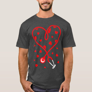 Camiseta Enfermeiras Enfermeiras Estetoscópio Dia de os nam