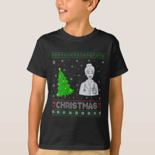 Camiseta Enfermeiras Enfermeiras Xmas Tree Lighting Febre