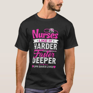 Camiseta Enfermeiras Engraçadas Como Ti Dificilmente Mais D