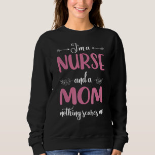 Camiseta Enfermeiras Eu Sou Mãe E Enfermeira Nada Assusta