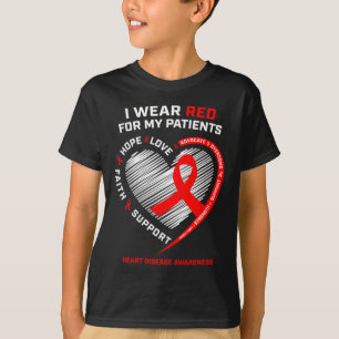 Camiseta Enfermeiras Eu Visto Consciência da Doença do Cora