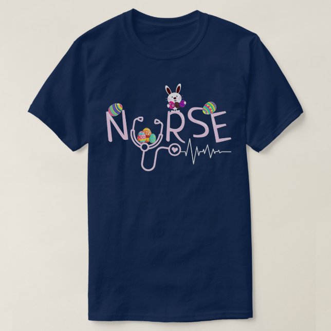 Camiseta Enfermeiras Presentes Enfermeiro Stethoscope Enfer (Frente do Design)