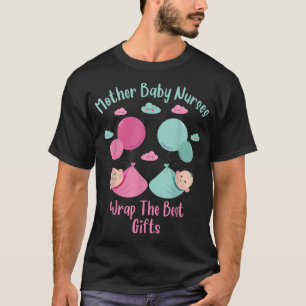 Camiseta Enfermeiras trabalhadoras de L&D de Natal Envolvem