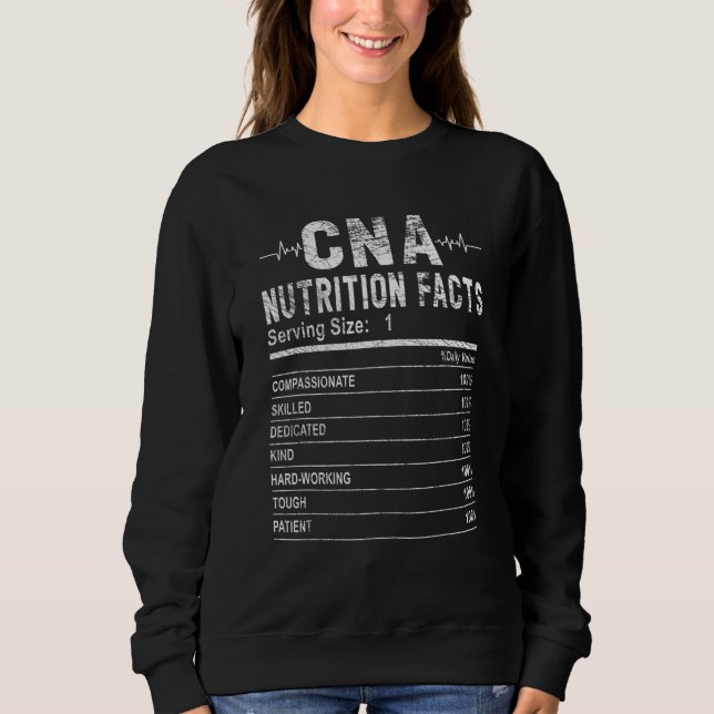 Camiseta Enfermeiro-Adjunto Certificado de Fatos Nutriciona (Frente)
