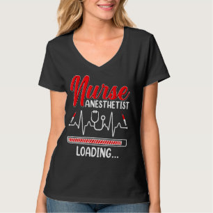 Camiseta Enfermeiro Anestesiologista Carregando Futuro Estu