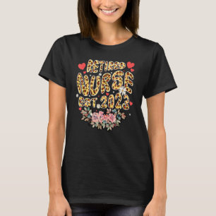 Camiseta Enfermeiro aposentado 2023 aposentadoria feminina