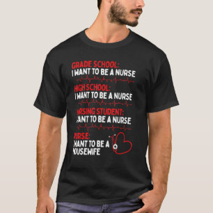 Camiseta Enfermeiro Apreciação Enfermeiro Graduação Escolar