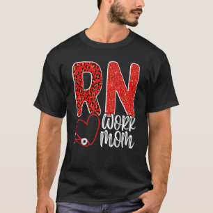 Camiseta Enfermeiro Apreciação RN Trabalho Mãe Enfermagem C
