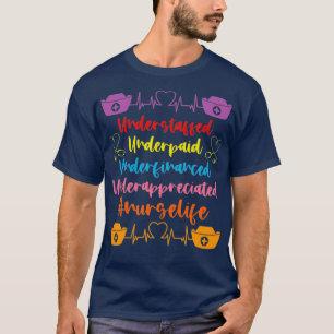 Camiseta Enfermeiro Apreciação Semana Crachá Enfermeiro Dia
