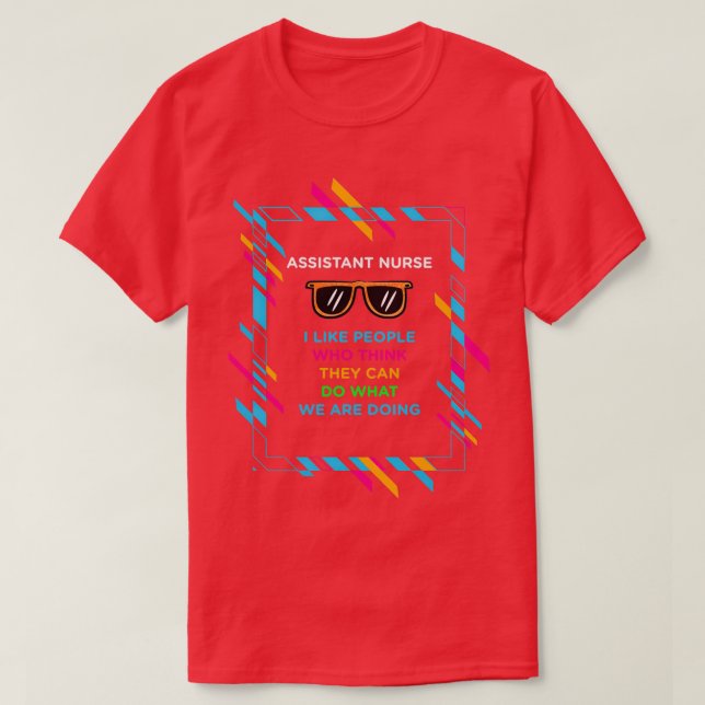 CAMISETA ENFERMEIRO ASSISTENTE 3 (Frente do Design)