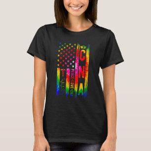 Camiseta Enfermeiro Auxiliar Certificado CNA Bandeira dos E