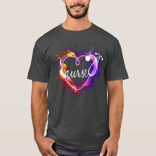 Camiseta Enfermeiro Coração