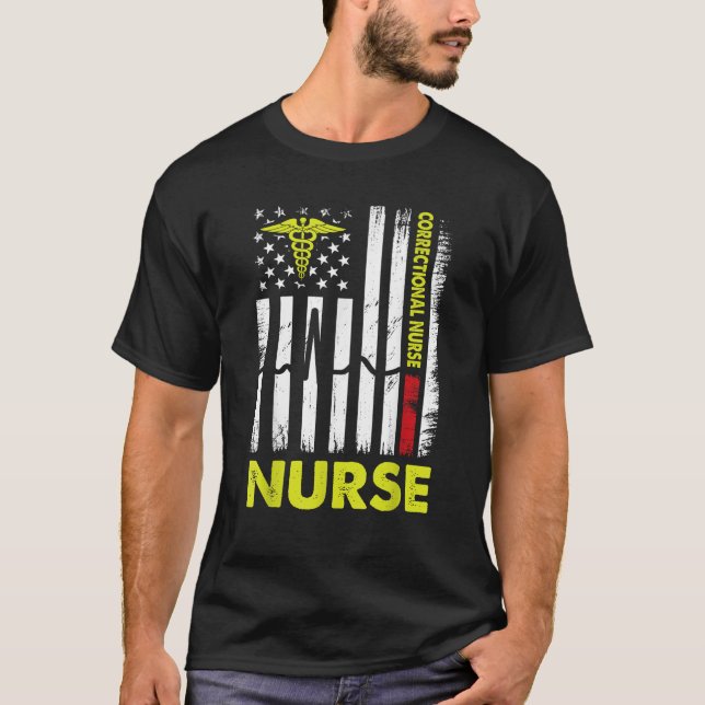 Camiseta Enfermeiro Correcional (Frente)