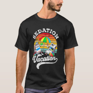 Camiseta Enfermeiro da ICU Medicamento de Emergência de Sed