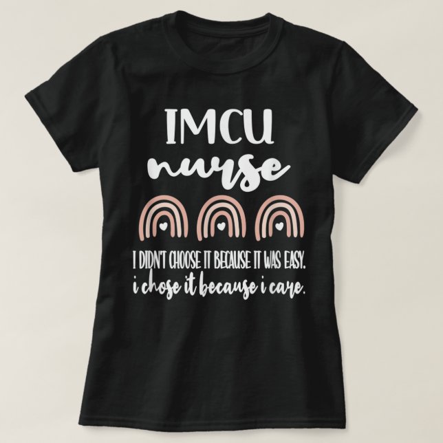 Camiseta Enfermeiro da IMCU Enfermeiro da Unidade de Cuidad (Frente do Design)