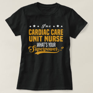 Camiseta Enfermeiro Da Unidade De Cuidados Cardíacos