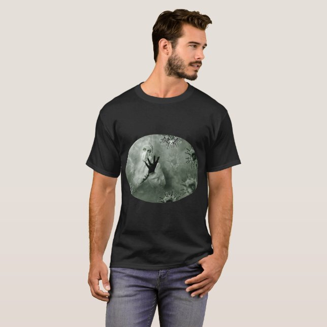 Camiseta Enfermeiro de Coronavírus (Frente Completa)