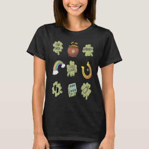 Camiseta Enfermeiro De Dia de São Patrício NICU OB L D Bom