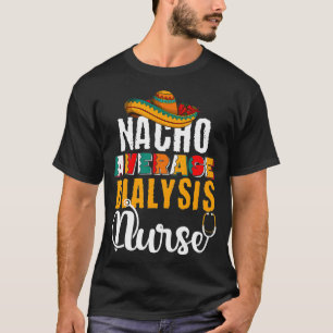 Camiseta Enfermeiro De Diálise Média Cute Cinco De Mayo