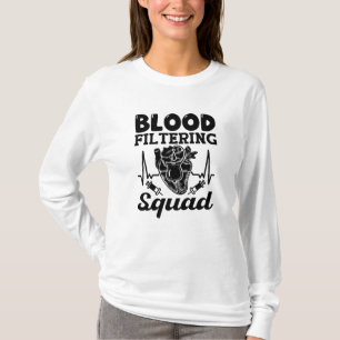Camiseta Enfermeiro de Diálise por Nefrologia de Filtragem 