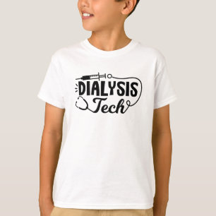 Camiseta Enfermeiro de Diálise Técnica da Diálise Enfermeir