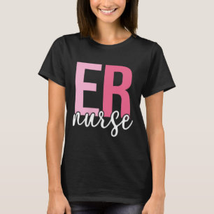 Camiseta Enfermeiro De Emergência Er Enfermeiro 2 Si
