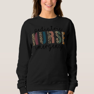 Camiseta Enfermeiro de Emergência Pediátrica Leopard Enferm