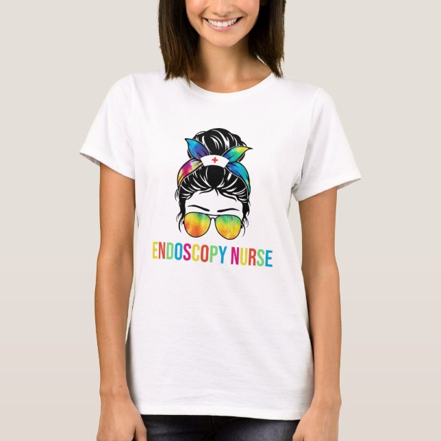 Camiseta Enfermeiro de endoscopia (Frente)