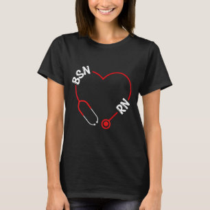 Camiseta Enfermeiro De Enfermeiro Bsn Rn Essenciais