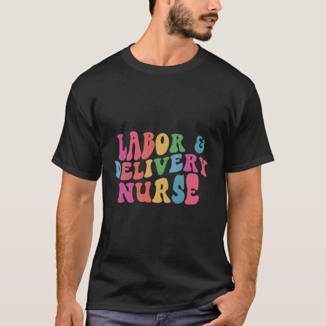 Camiseta Enfermeiro de Entrega de Mão-de-Obra (Frente)