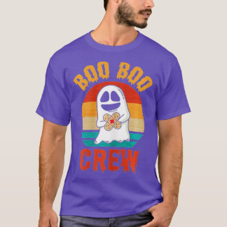 Camiseta Enfermeiro de Halloween Boo Crew, Enfermeira Hallo